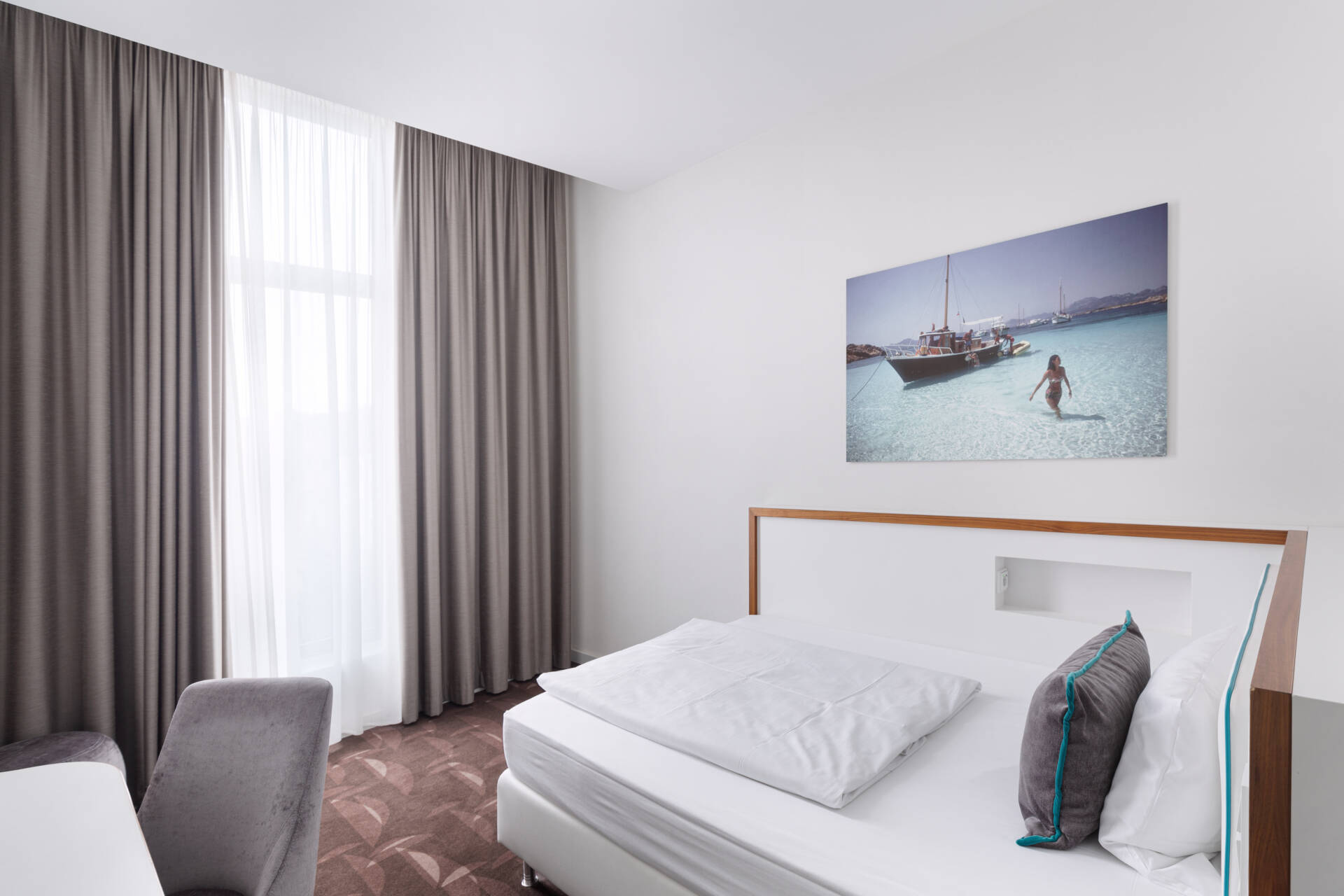 Compact, bright, quiet. 16 m², designed for one person and a pleasant stay.