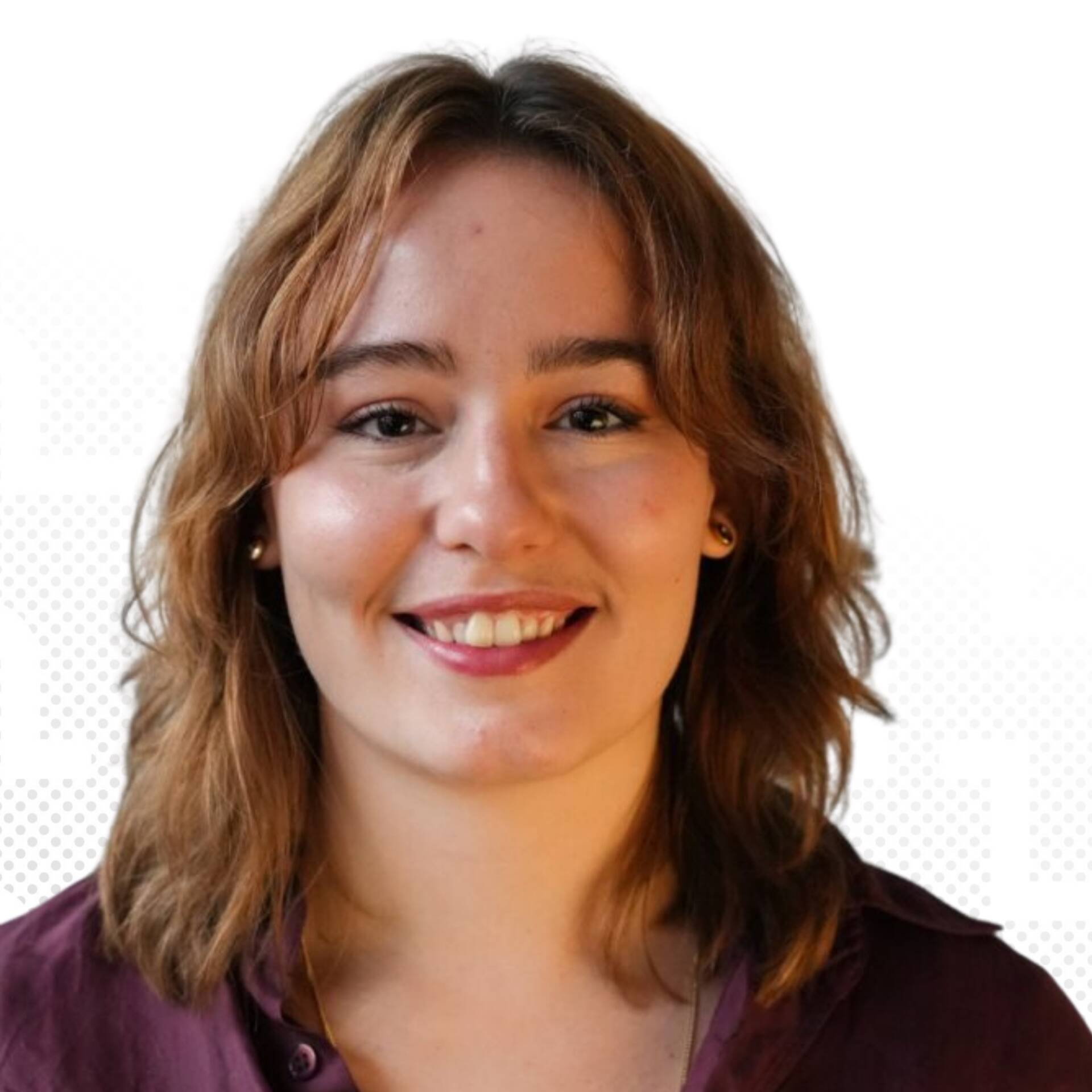 A professional business portrait of Sophie Luck in front of a light-coloured background.